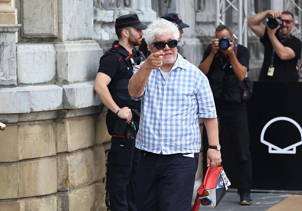 Pedro Almodóvar ya está en Donostia