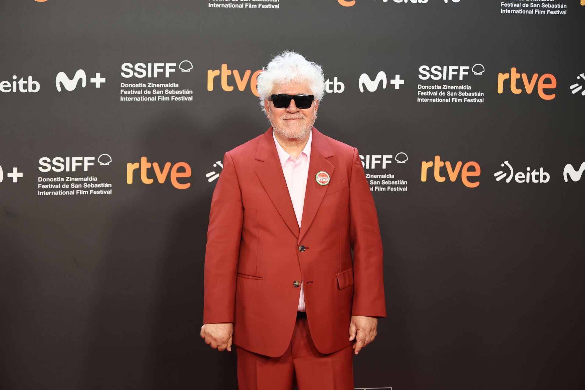 Alfombra roja de la gala inaugural del Zinemaldia