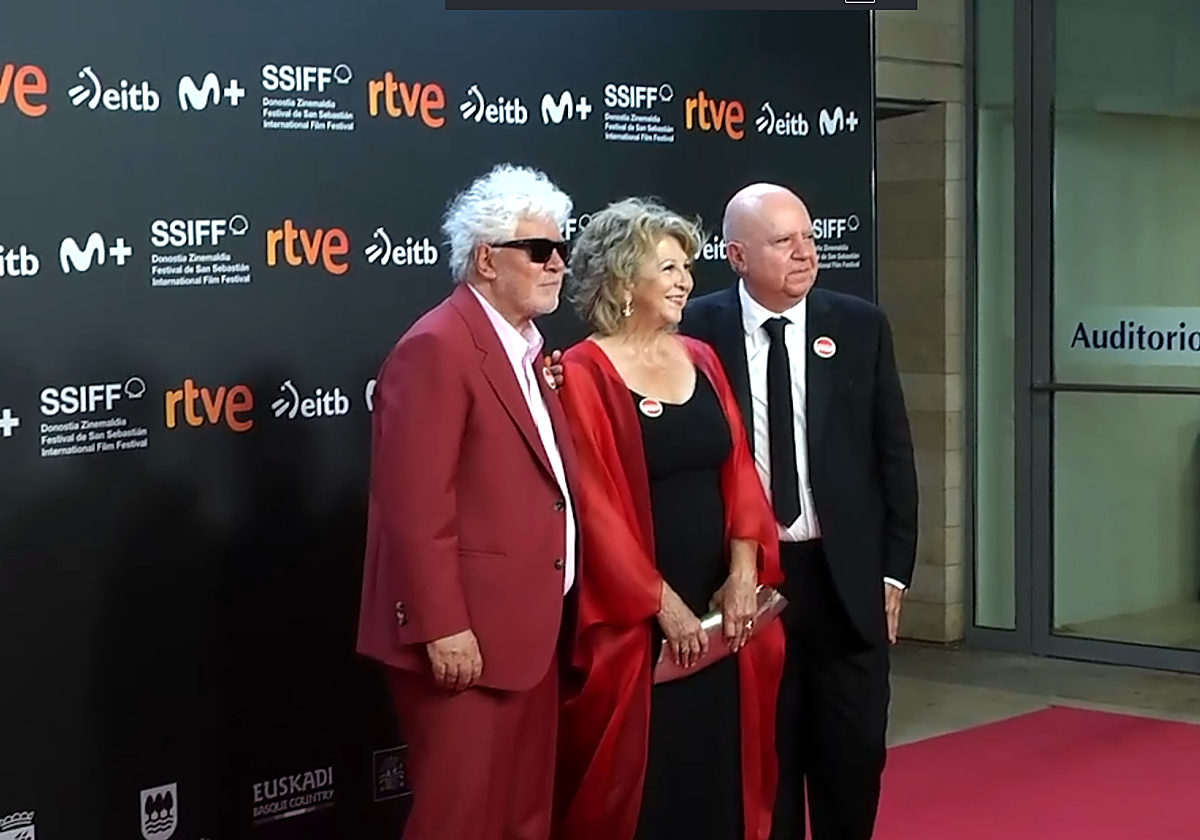 Así ha sido la alfombra roja de la inauguración del Zinemaldia