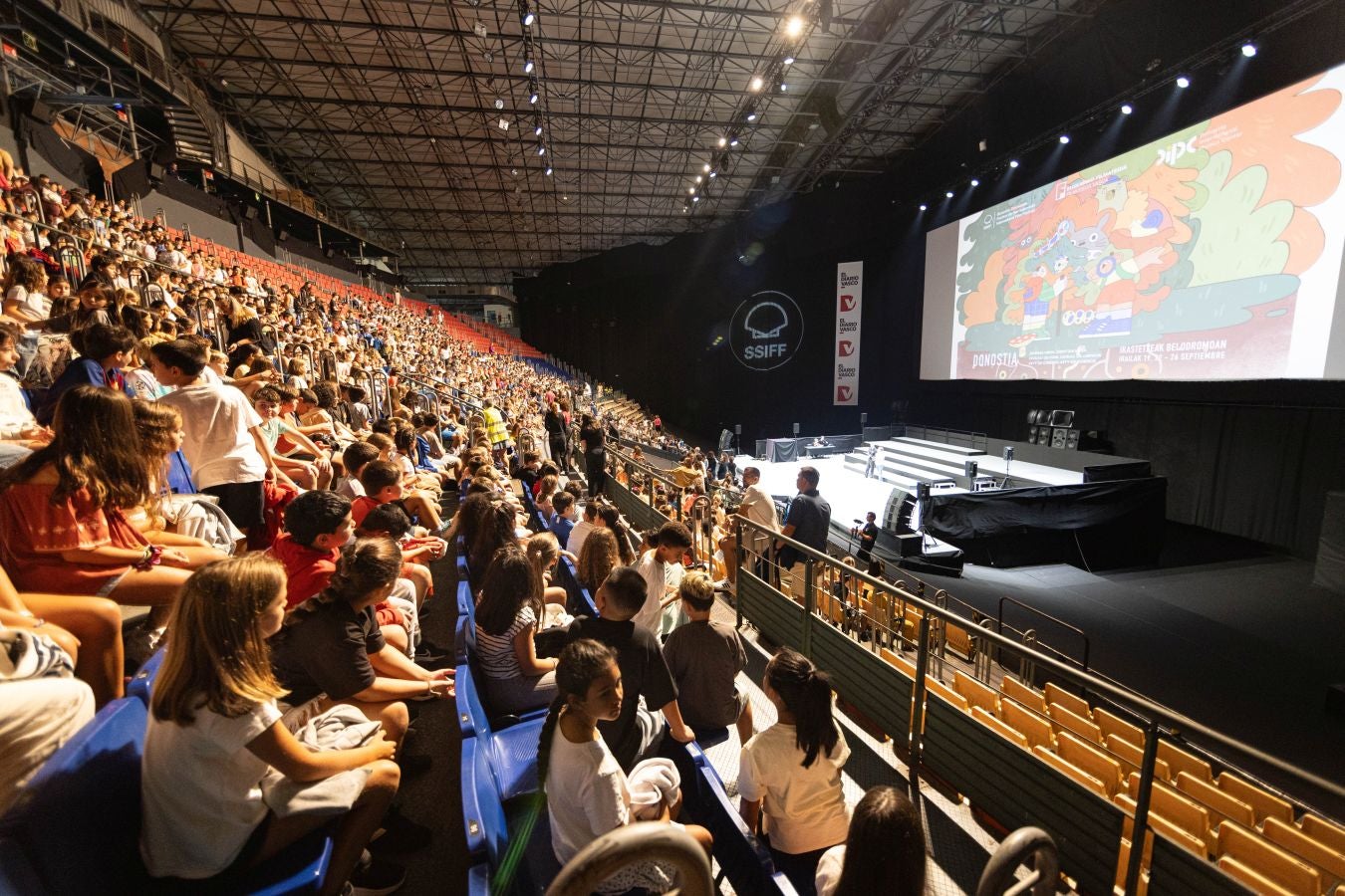 Los niños también disfrutan del cine