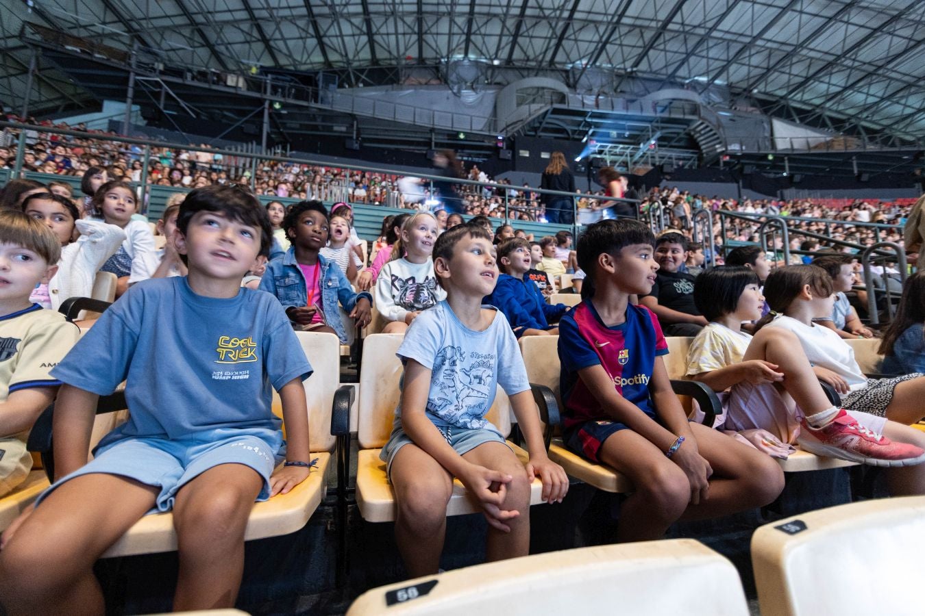 Los niños también disfrutan del cine