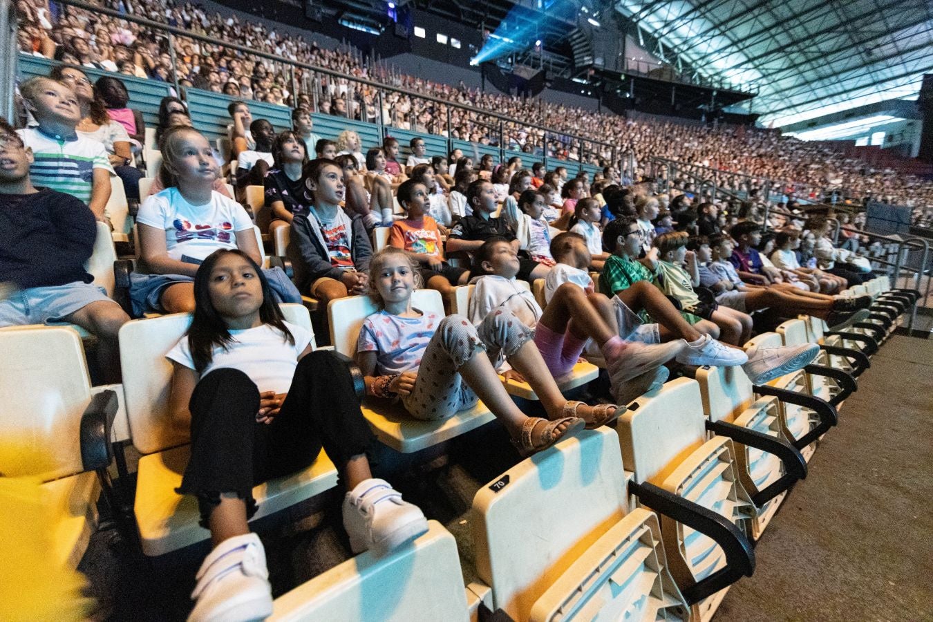 Los niños también disfrutan del cine