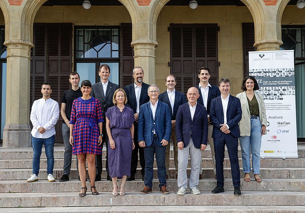 La EHU inaugura la Cátedra HiTZ, primera estatal sobre Inteligencia Artificial y Tecnología del Lenguaje
