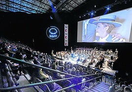 El Velódromo se ha llenado para escuchar a la Euskadiko Orkestra más cinematográfica.