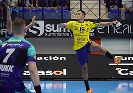 Julen Mujika fue el máximo goleador del equipo amarillo, con ocho aciertos de ocho intentos.