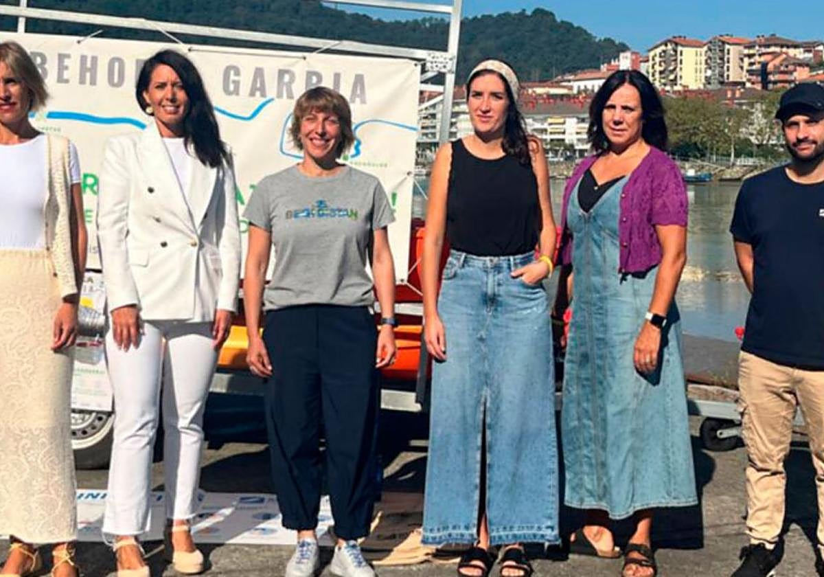 Presentación de la iniciativa Behoria Garbia que se celebrará el próximo sábado y organiza cada año Begi Bistan.