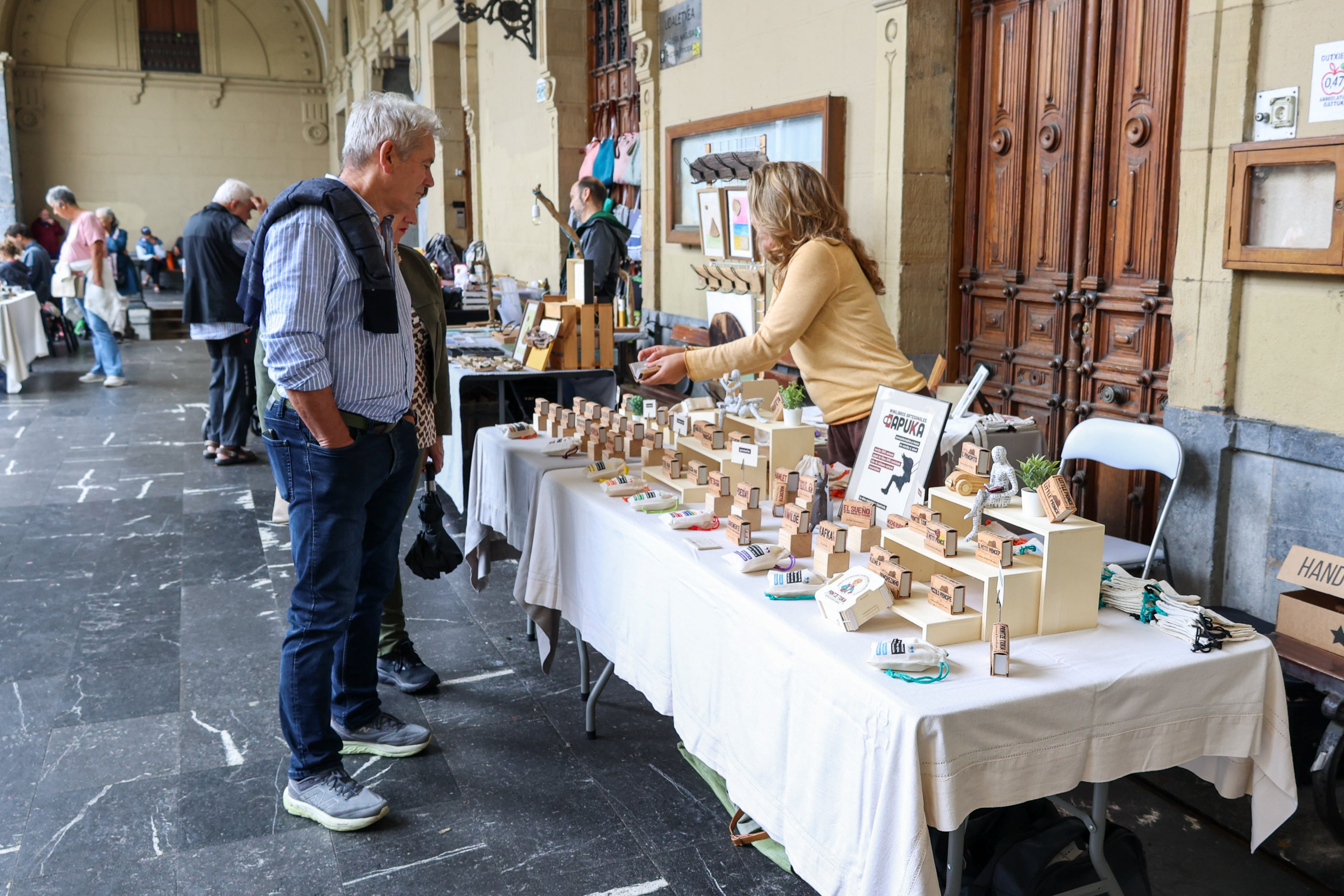 La lluvia no puede con las Euskal Jaiak en Hernani
