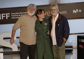 Actores principales de la pelicula 'Maspalomas'.