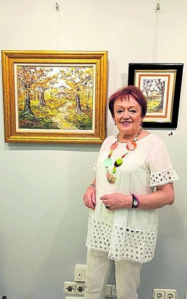 Eguren expone sus cuadros en múltiples municipios vascos.