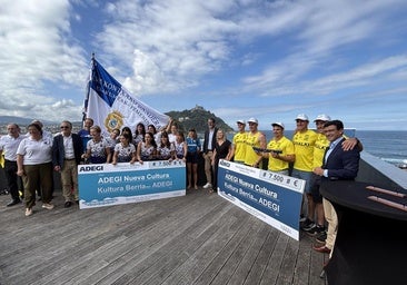 Anoeta homenajeará este miércoles a Arraun Lagunak y Orio, ganadores en La Concha