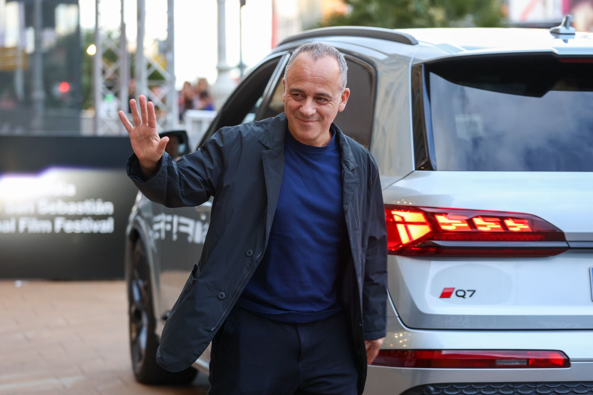 Javier Gutíérrez no ha dudado en atender a sus fans en el María Cristina. El actor es uno de los protagonistas de 'Rondallas', película que se proyectará en el Velódromo.