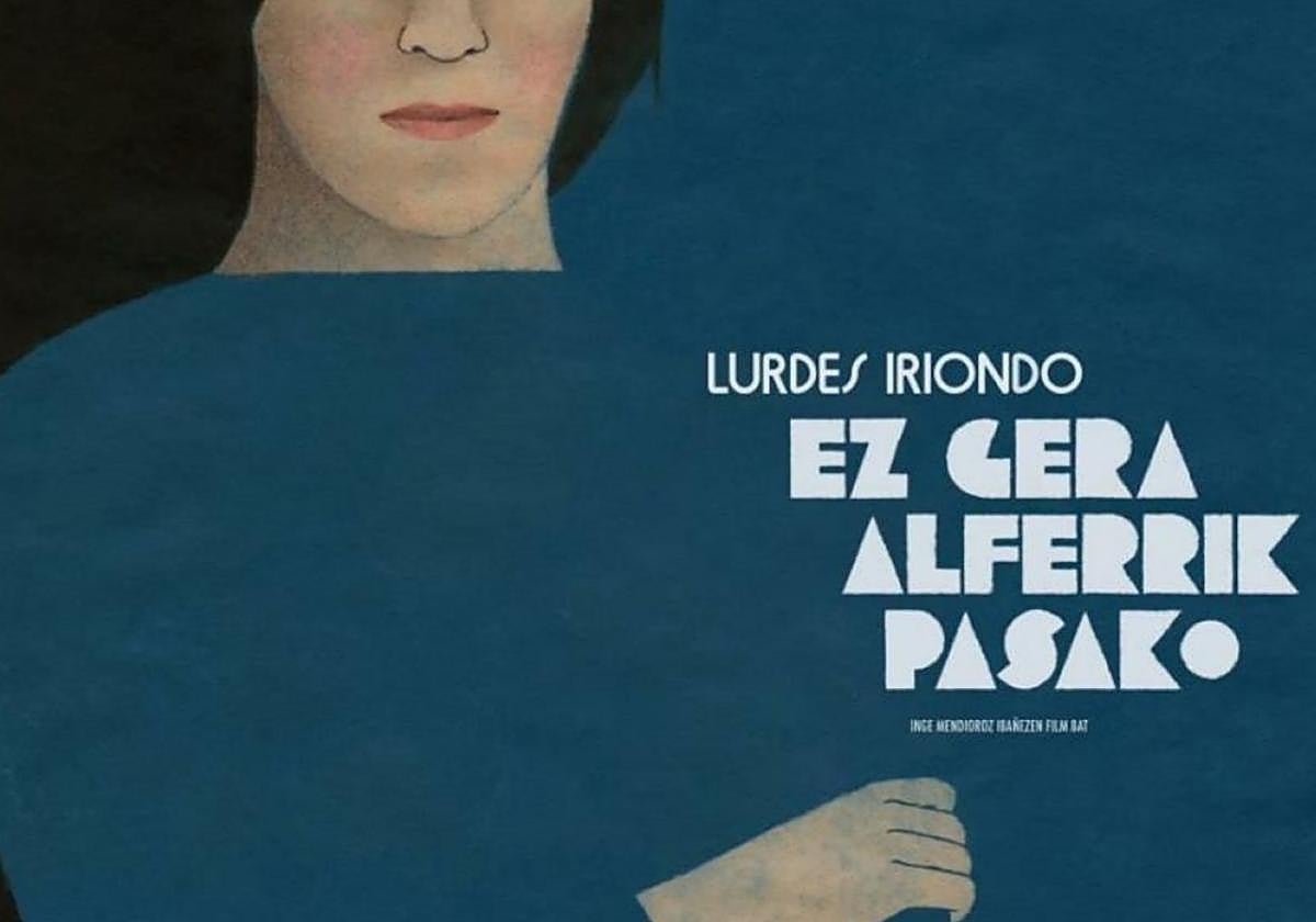 Carátula del documental sobre Lurdes Iriondo que se ha presentado en el Zinemaldia y llegará a Tolosa.