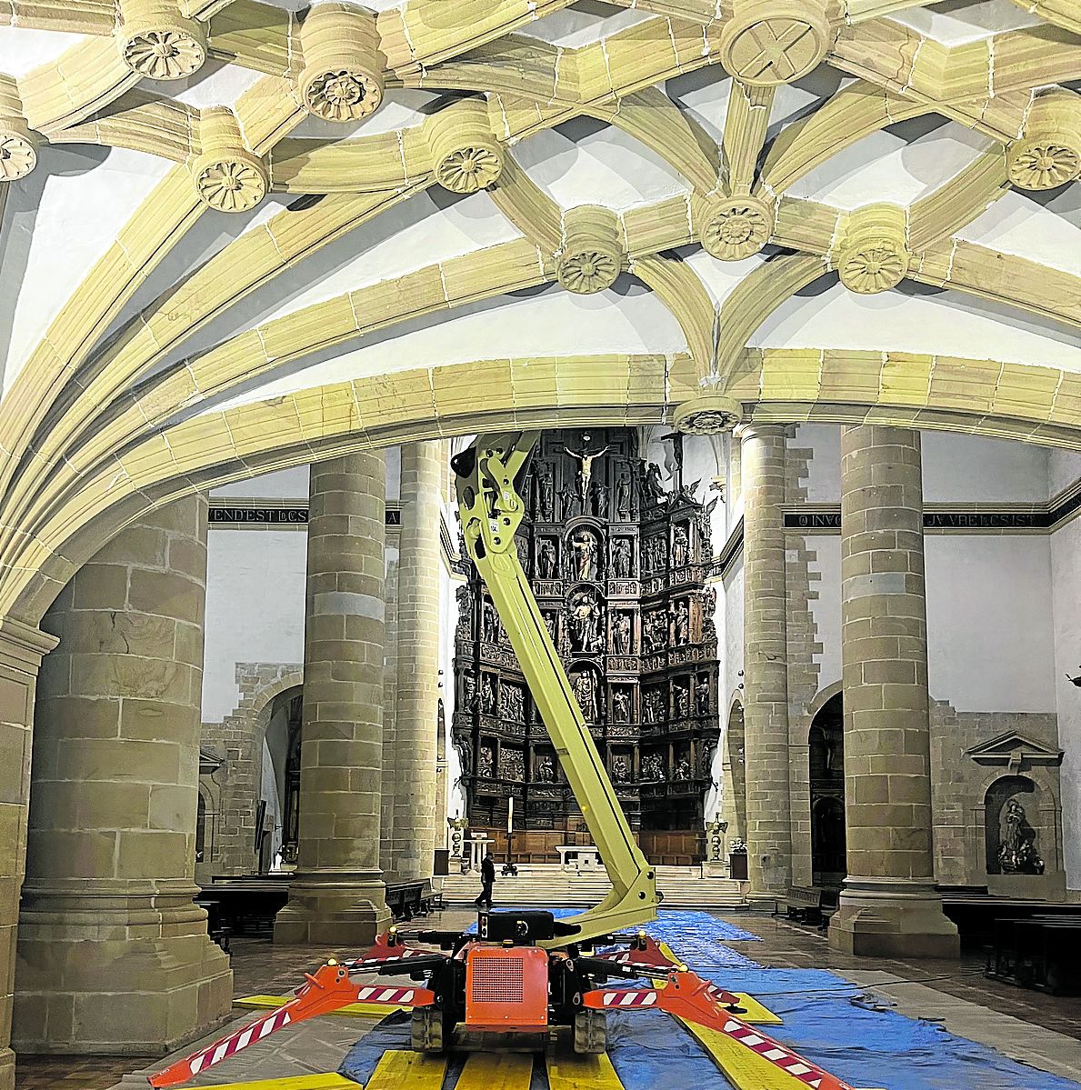 La reforma de la cubierta de la parroquia ya tiene cifrados los costes finales que son muy elevados.