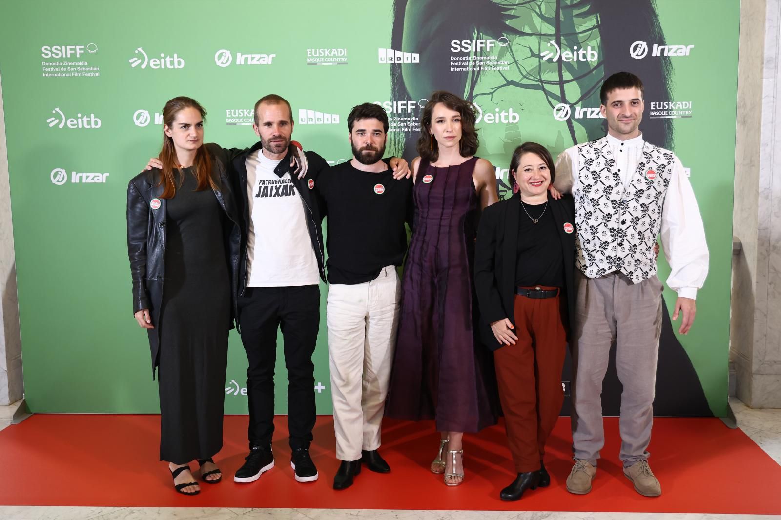 La alfombra roja de la Gala del Cine Vasco