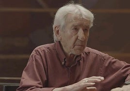 José Sacristán, durante su interención en el documental.