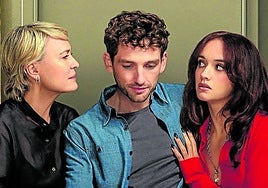 Los tres protagonistas de esta entretenida serie, en una escena.