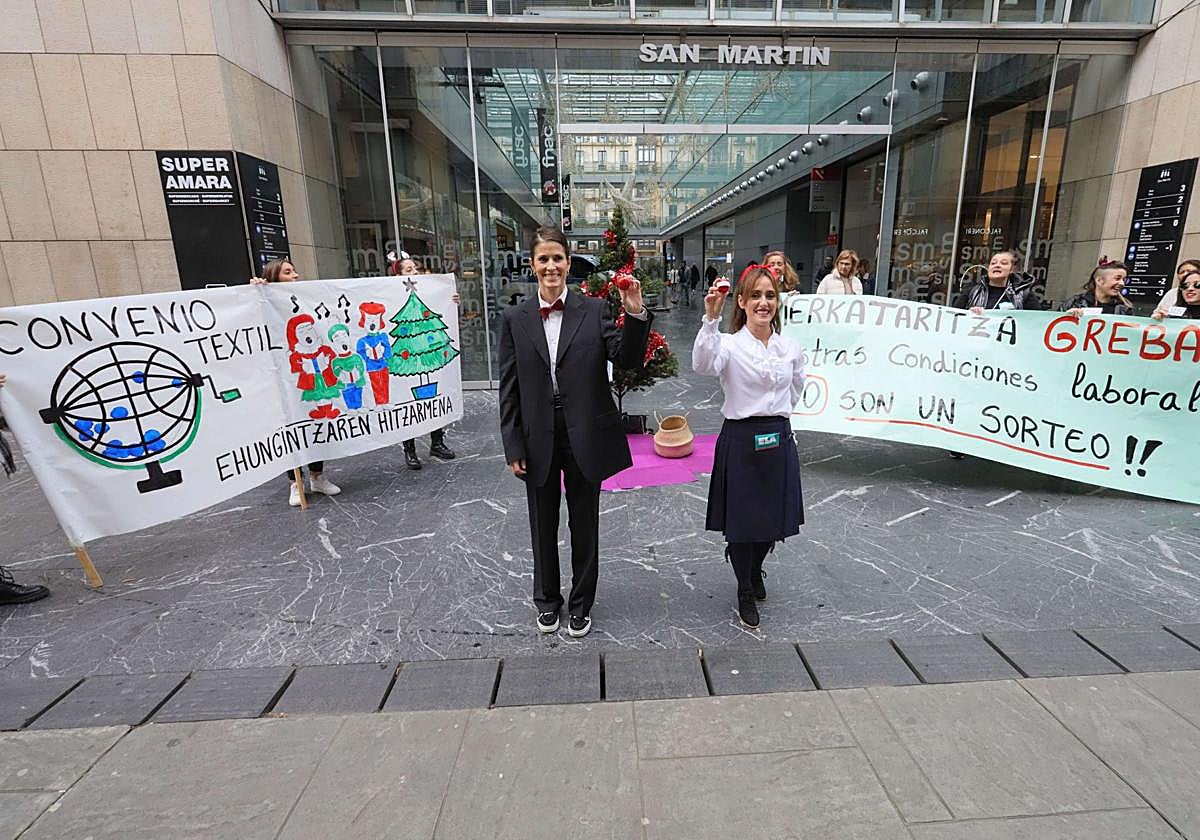 La subida del SMI a 1.500 euros afectaría a 120.000 trabajadores vascos, entre ellos los del comercio.