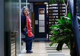 Aitzpea Leizaola, EHU-ko Hezkuntza, Filosofia eta Antropologia fakultatean.