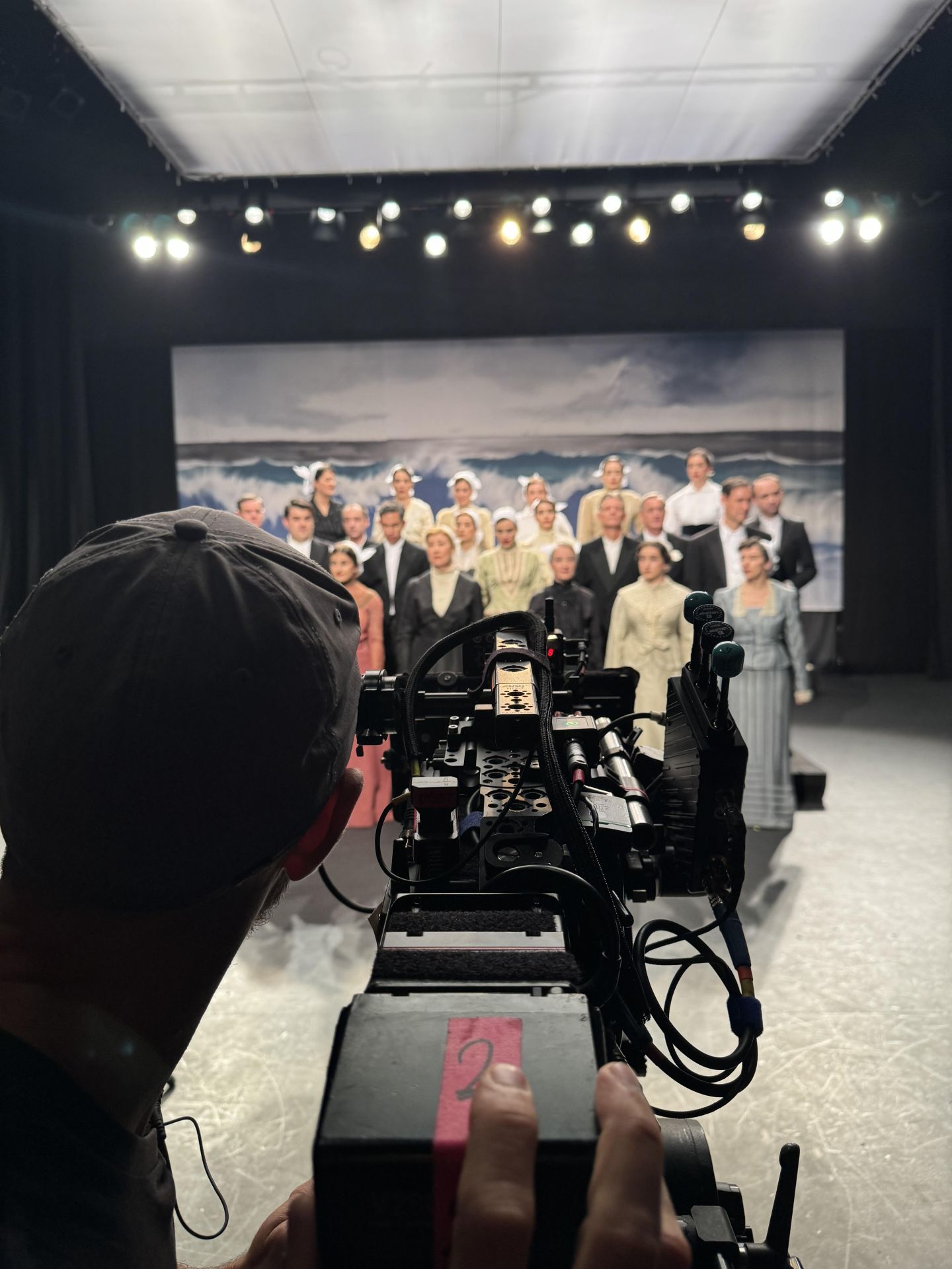 La coral Ganbara de Oñati en el Zinemaldia