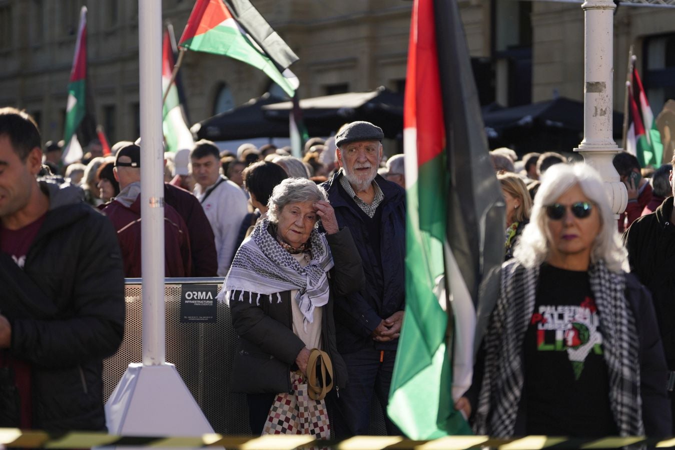 Clamor en Donostia en contra del genocidio de Gaza