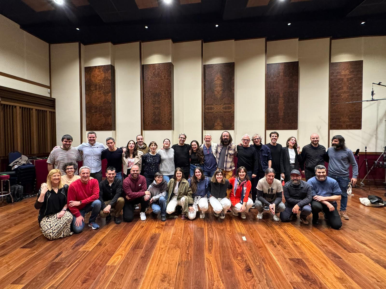 La coral Ganbara de Oñati en el Zinemaldia