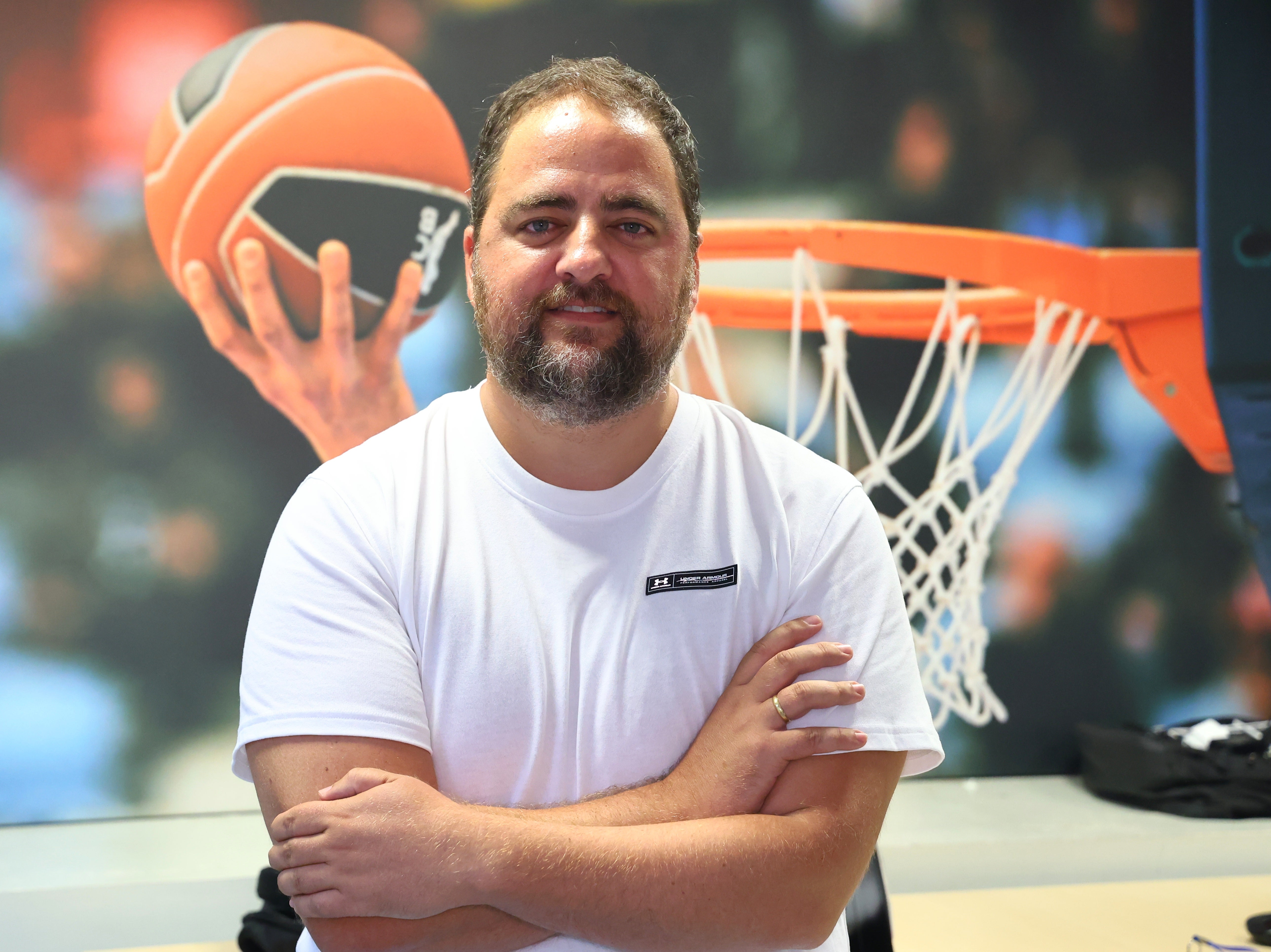 Sergio García, en su despacho de Illunbe.