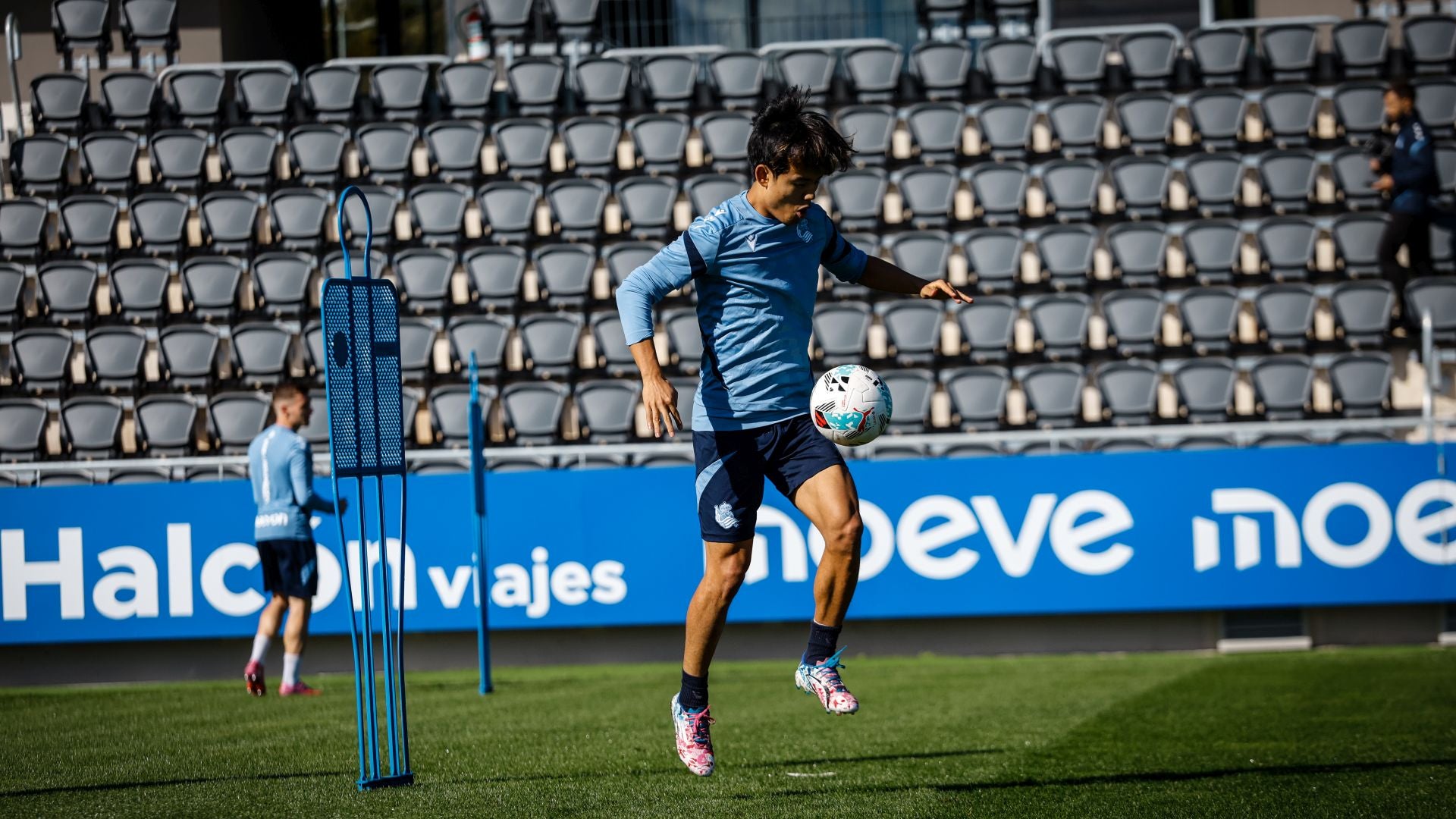 Sol y buen humor para enfrentarse al Barcelona