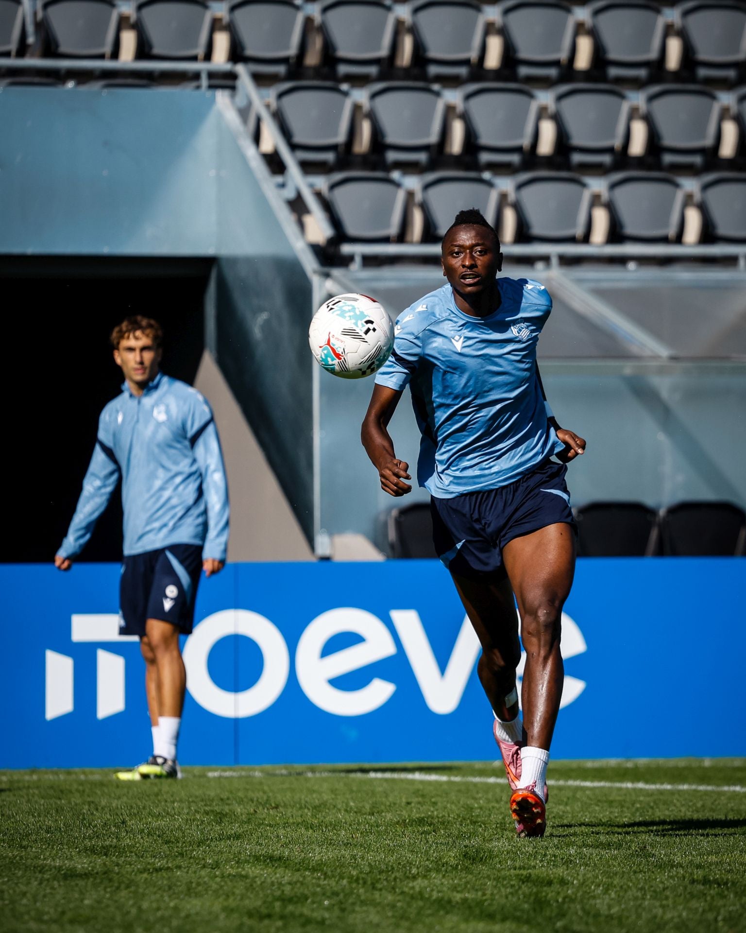 Sol y buen humor para enfrentarse al Barcelona