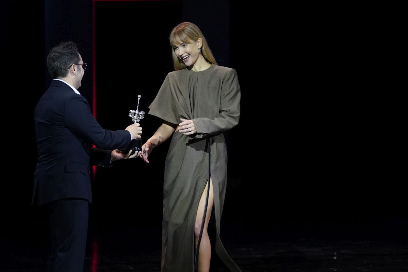 La entrega del Premio Donostia a Jennifer Lawrence, en imágenes