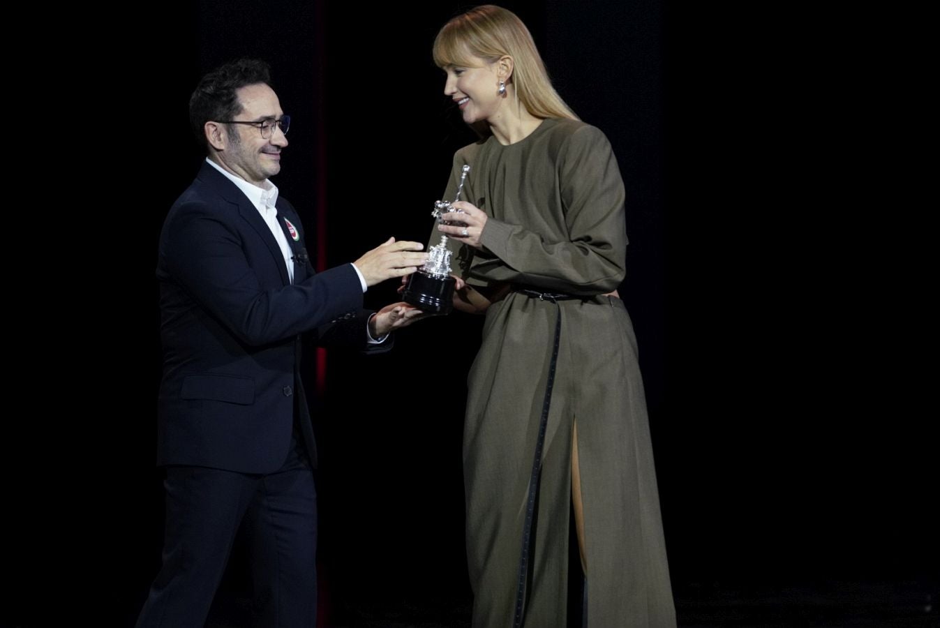 La entrega del Premio Donostia a Jennifer Lawrence, en imágenes