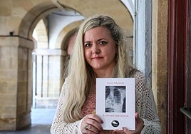 Lierni Azkargorta, aurkezpenaren aurretik.