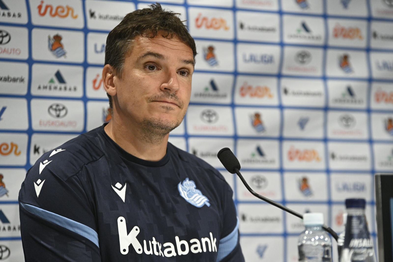 Ansotegi, durante una rueda de prensa en una imagen de archivo.