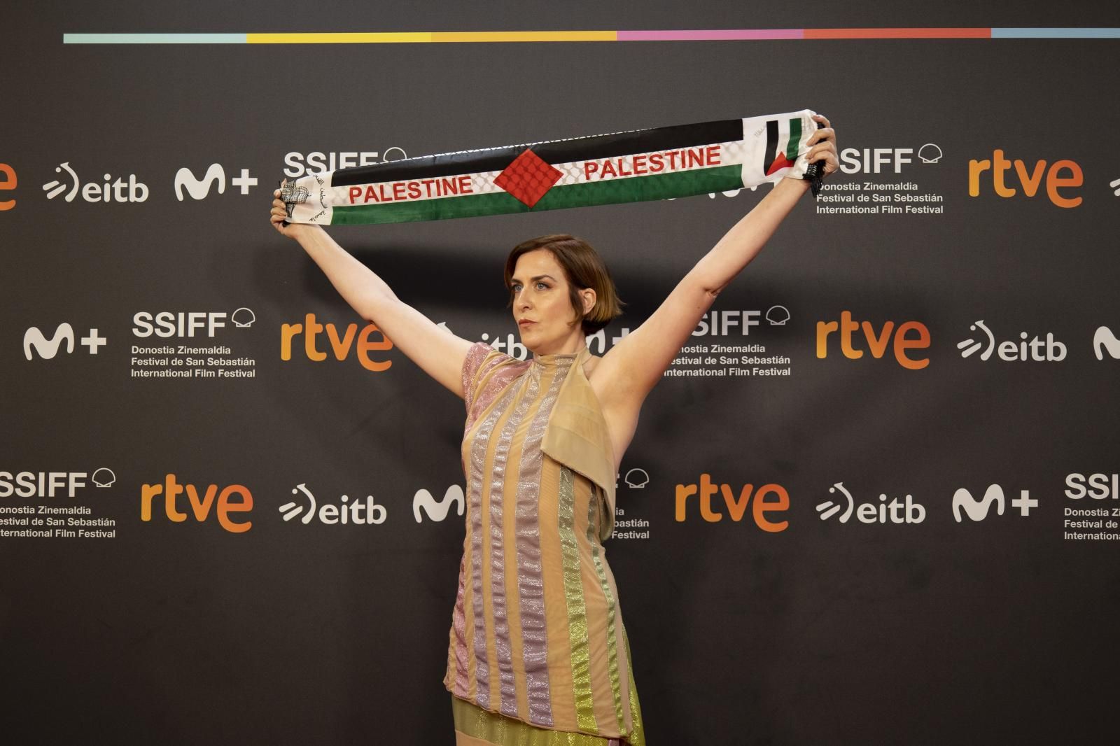 Las mejores imágenes de la alfombra roja previa a la ceremonia de clausura del Zinemaldia