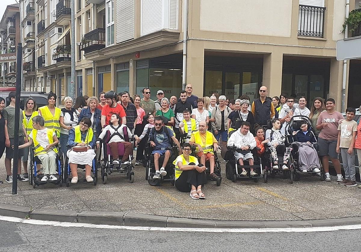 Recorrido de Aspace en Bergara Oinez