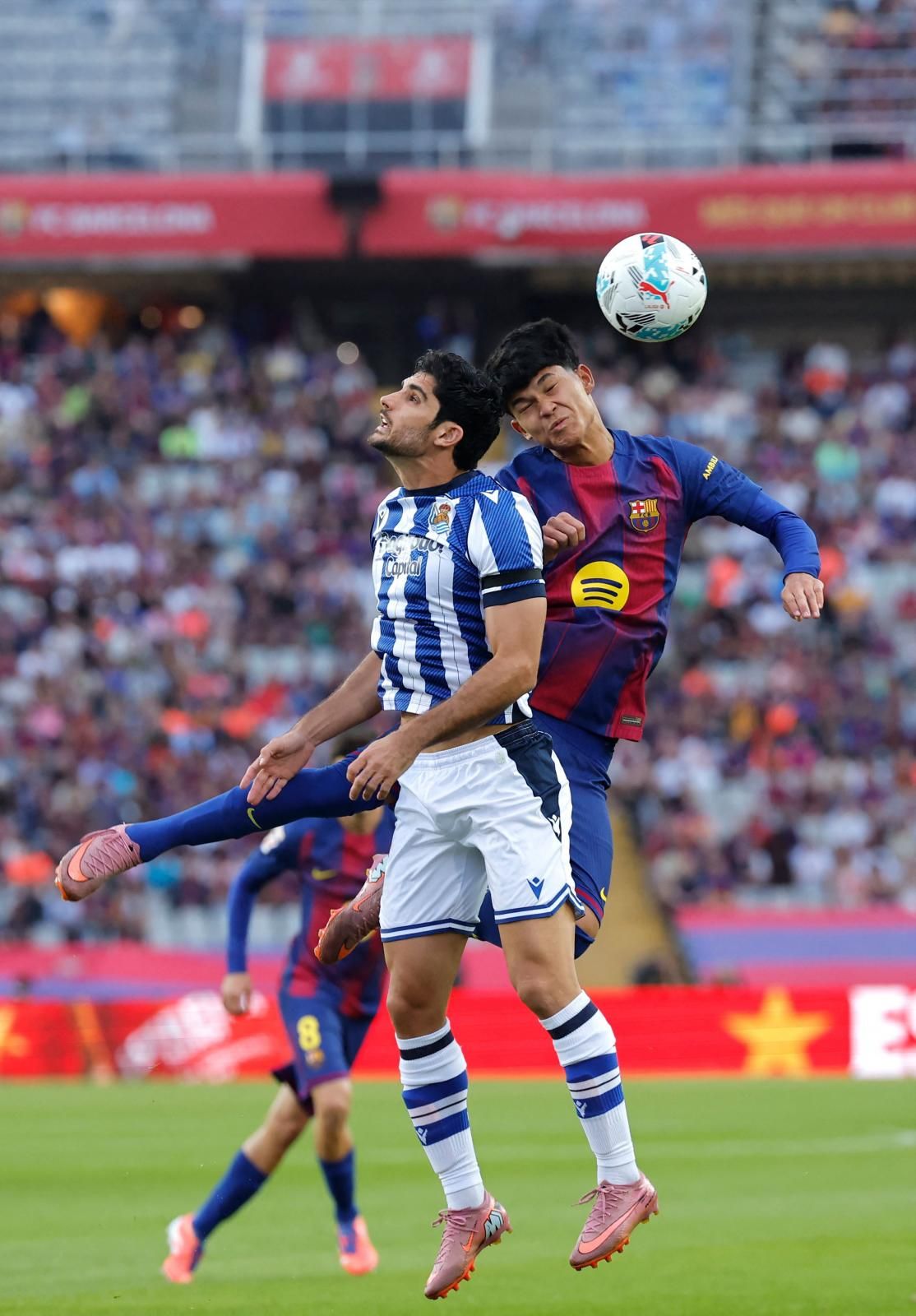 Las imágenes del partido Barça-Real Sociedad