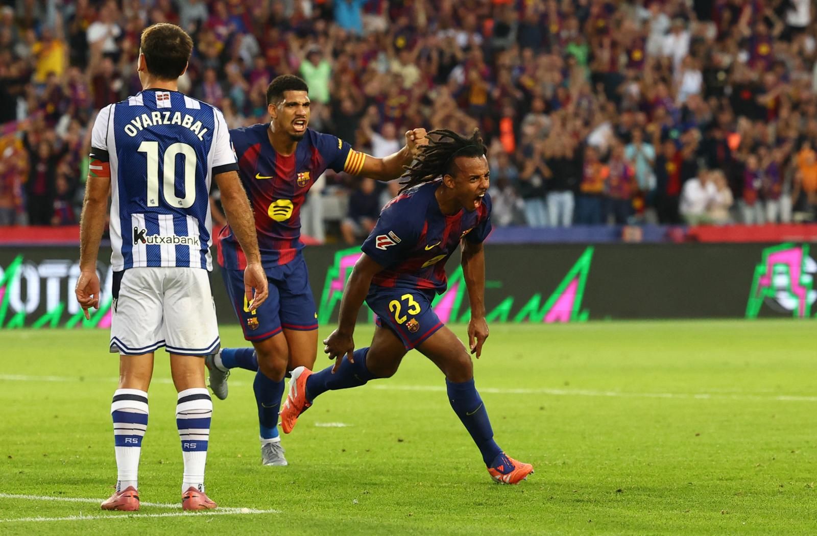 Las imágenes del partido Barça-Real Sociedad