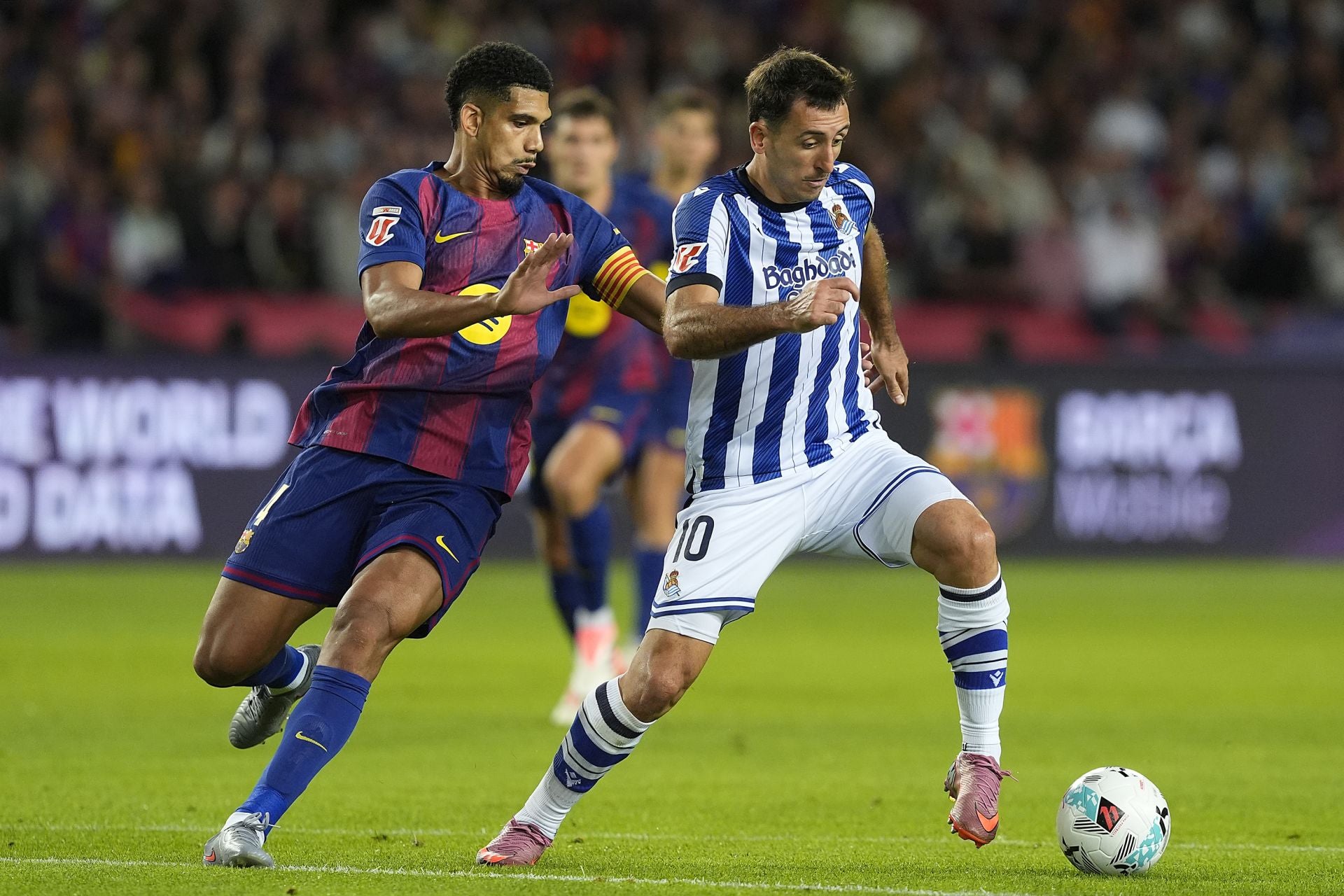 Las imágenes del partido Barça-Real Sociedad