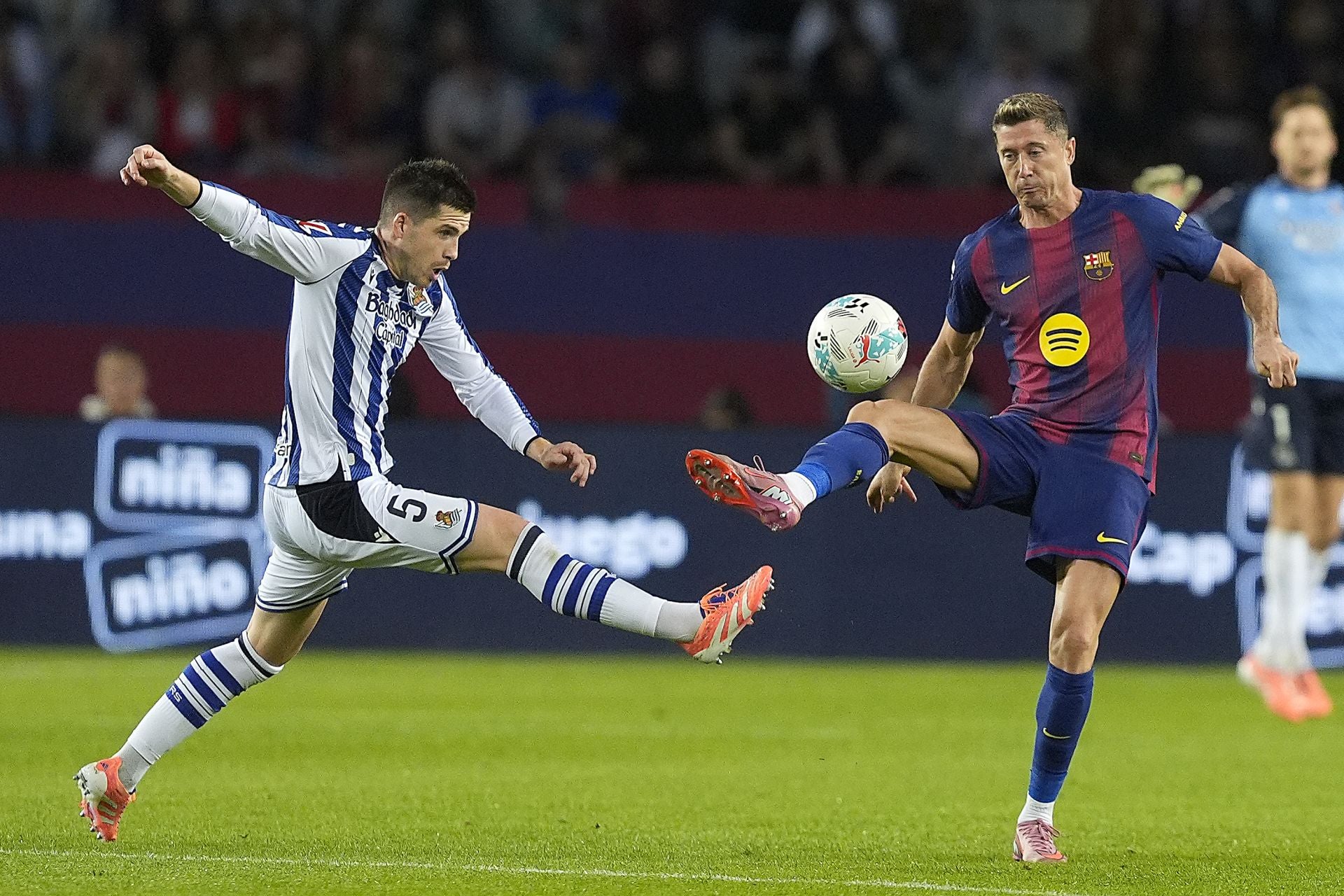 Las imágenes del partido Barça-Real Sociedad