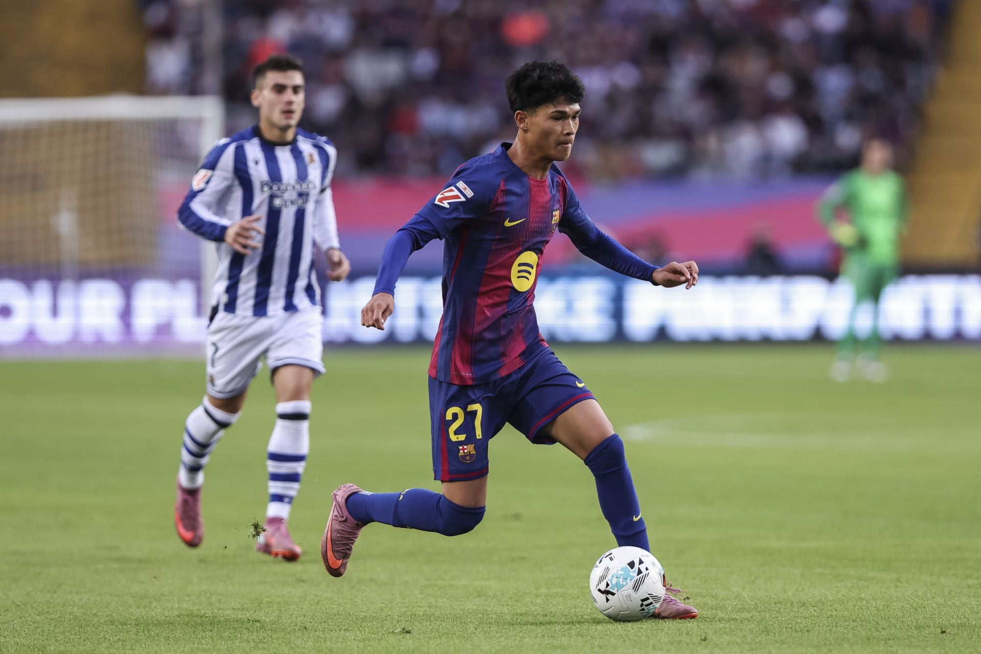 Las imágenes del partido Barça-Real Sociedad