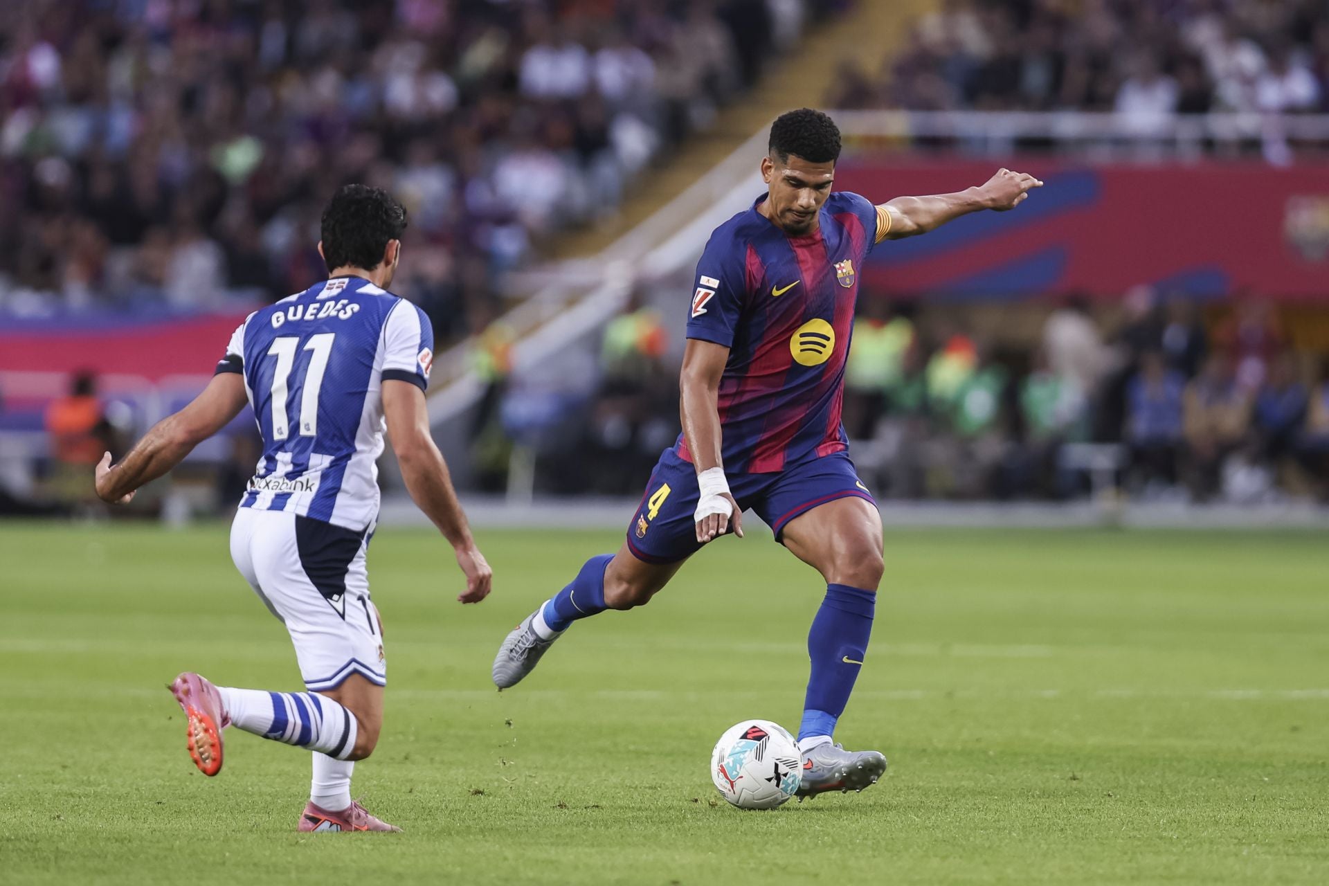 Las imágenes del partido Barça-Real Sociedad