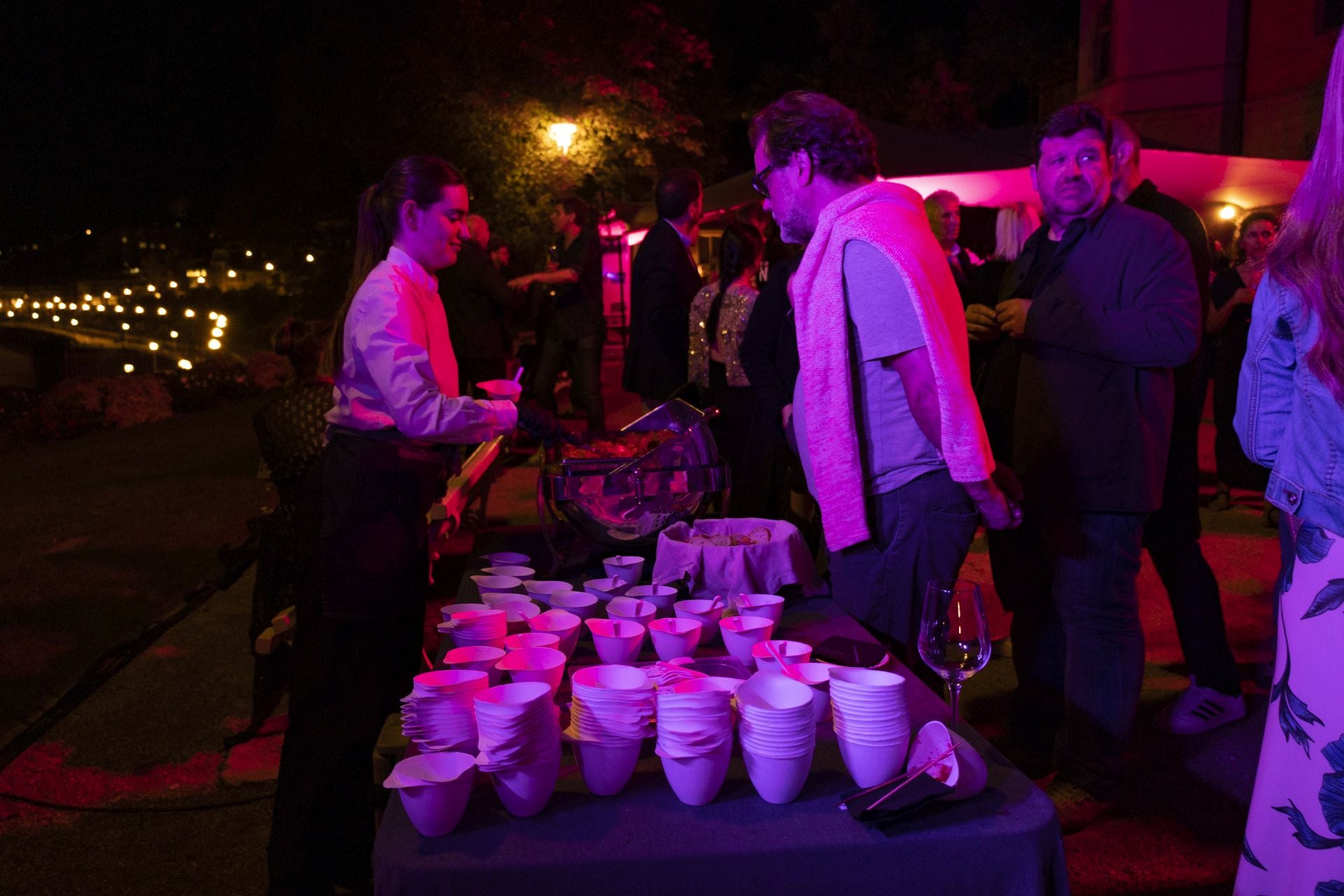 La fiesta del Zinemaldia después de la entrega de premios