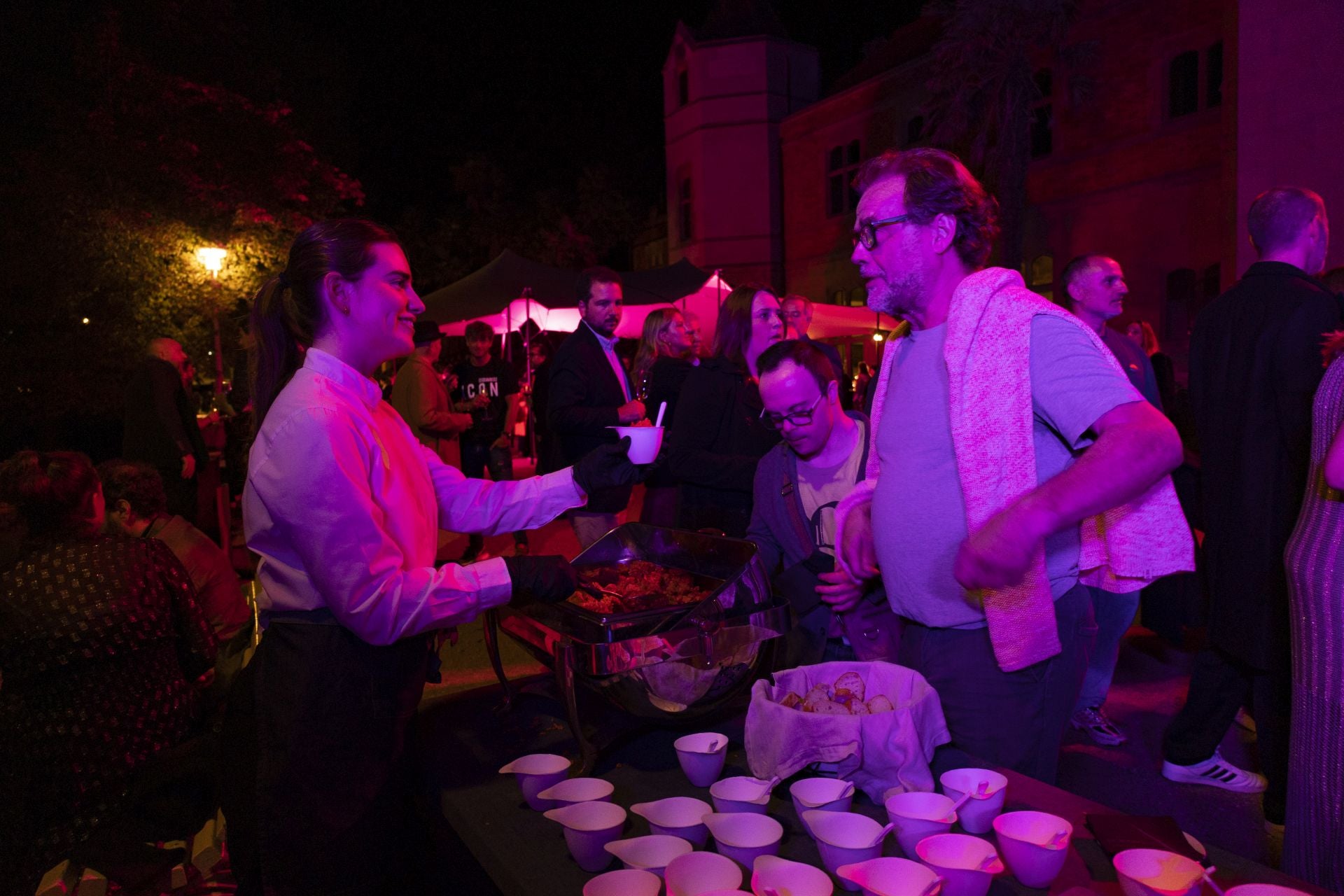 La fiesta del Zinemaldia después de la entrega de premios