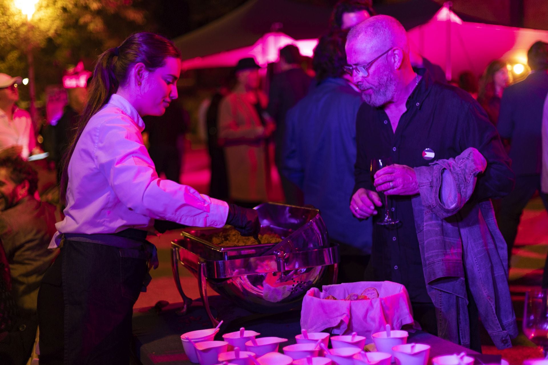 La fiesta del Zinemaldia después de la entrega de premios