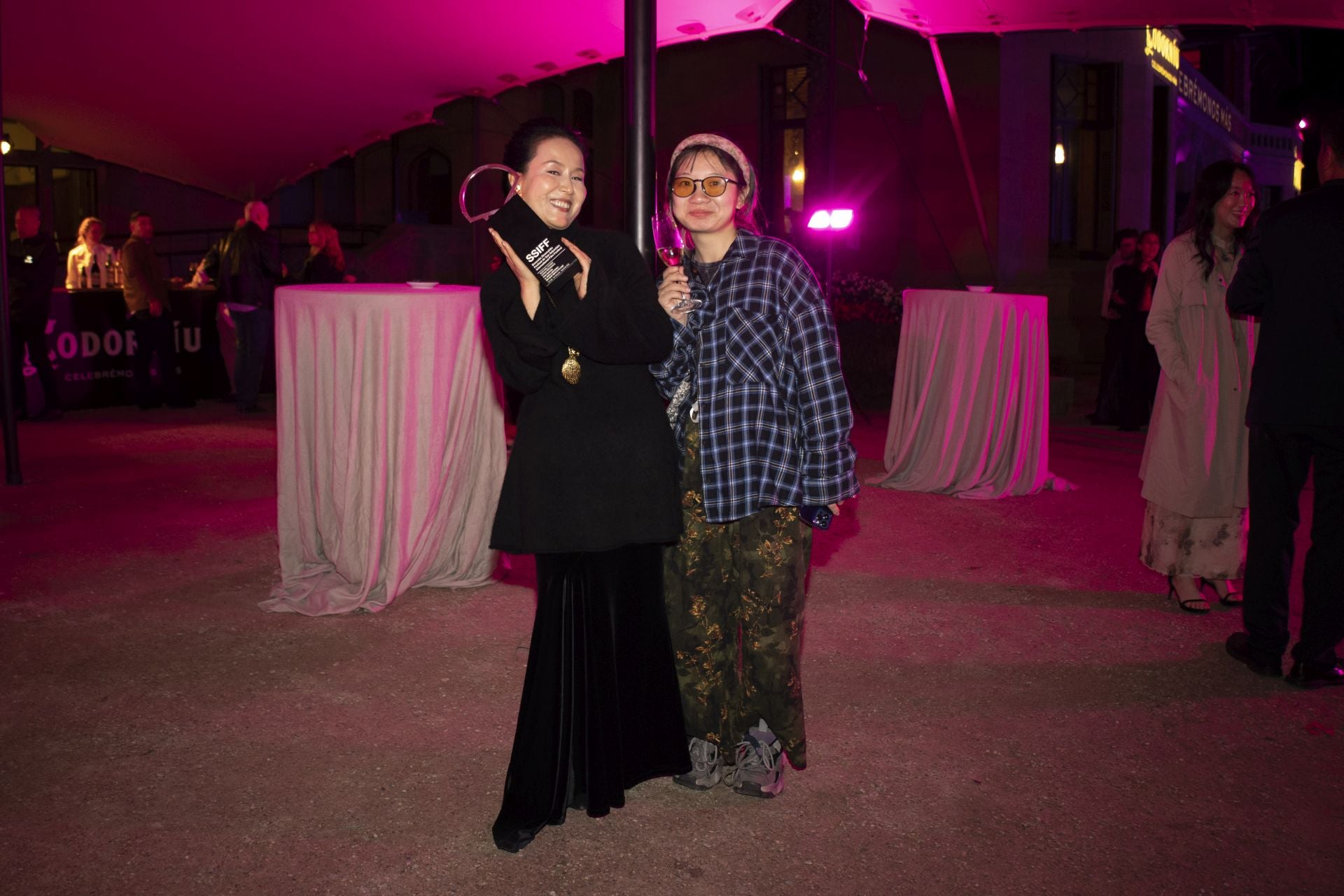 La fiesta del Zinemaldia después de la entrega de premios