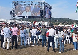 Ambiente en las campas de Foronda.