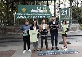 Presentación del Medio Maratón de San Sebastián Rural Kutxa