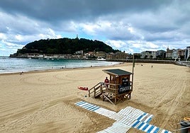 A partir de hoy comenzarán a retirarse las torretas de los socorristas.