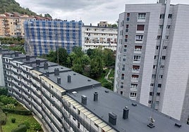 Viviendas en el distrito pasaitarra de Trintxerpe.