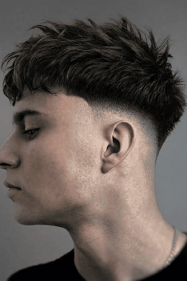 'Undercut' con textura