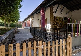 Vista del lugar donde se celebra el campamento de Bernedo.